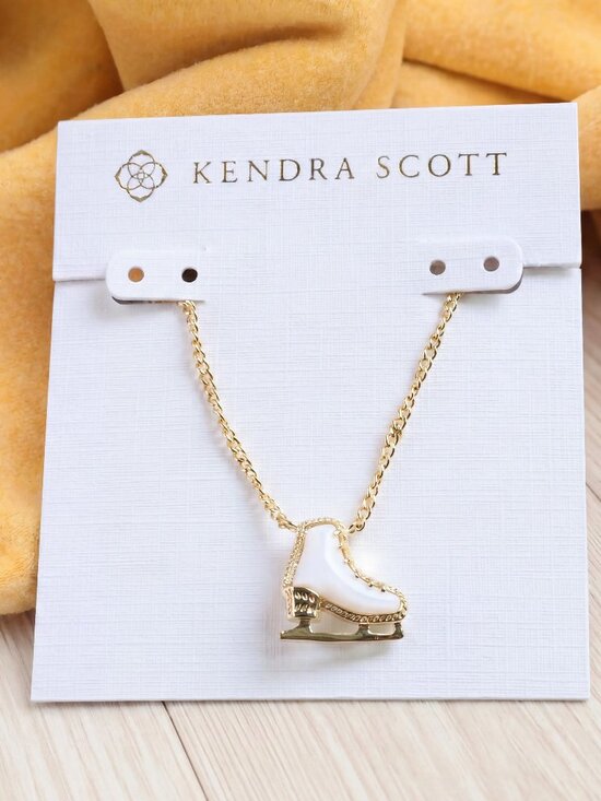 Kendra Scott Jewelry - Kendra Scott Ice Skate Gold Necklace Gold NEW